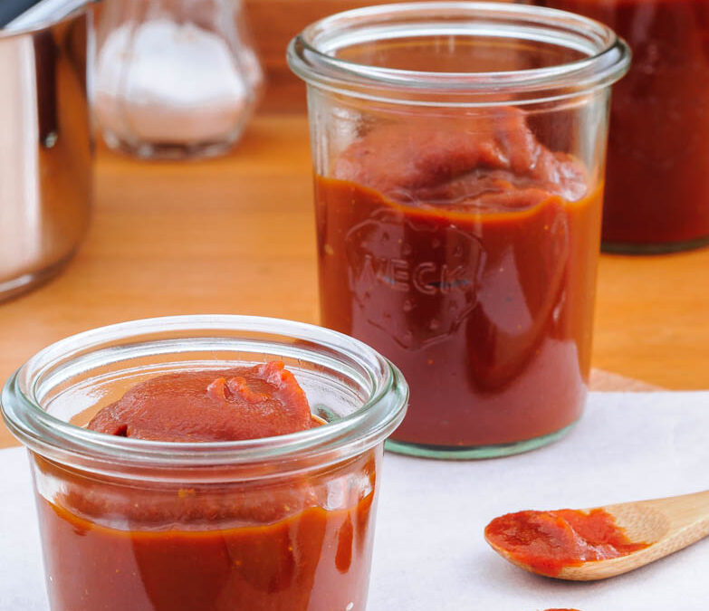 Zelfgemaakte Ketchup